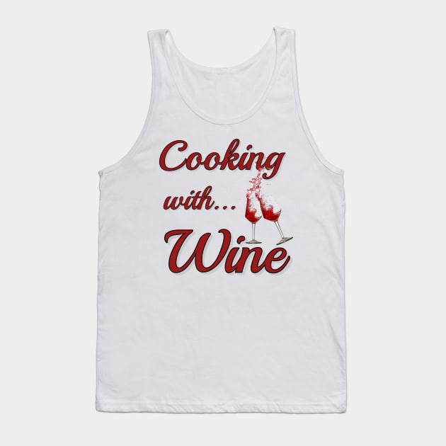 Cooking with... Wine Tank Top by CookingWithWine